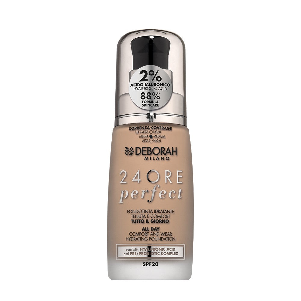 DEBORAH 24 SATA PERFECT TEKUĆI PUDER S HIALURONSKOM KISELINOM N.2.1