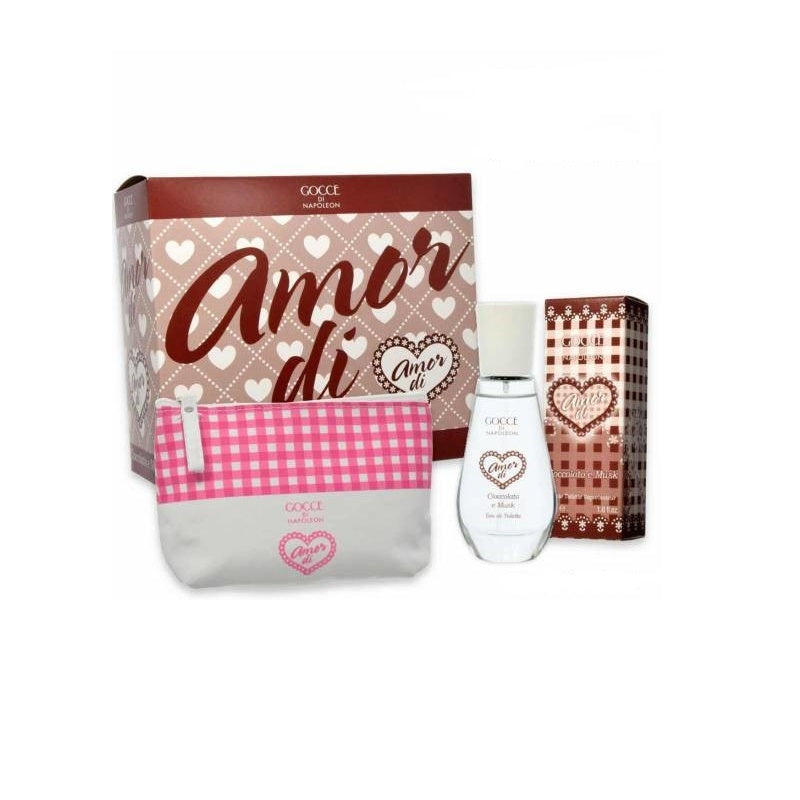GOCCE PAKET AMOR DI ČOKOLADA I MUSK EDT 30ML + TORBICA