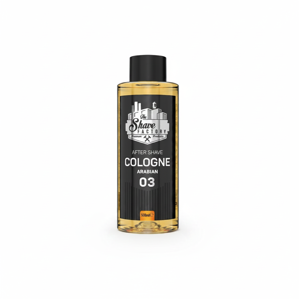 THE SHAVE FACTORY AFTER SHAVE COLOGNE ARABIAN 03 500ML 