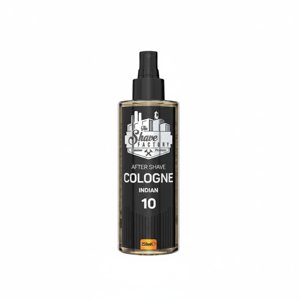 THE SHAVE FACTORY AFTER SHAVE COLOGNE INDIAN 10 250ML 