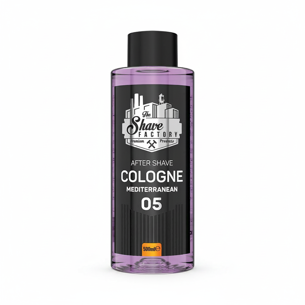 THE SHAVE FACTORY AFTER SHAVE-KOLOGN MEDITERRANEAN 05 500ML