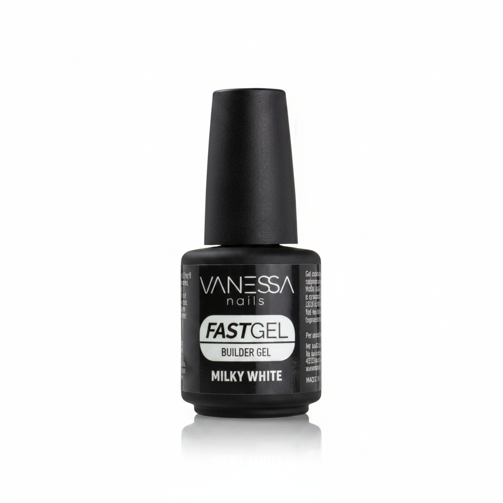 FAST GEL VANESSA NAILS MLIJEČNO BIJELI 15ML
