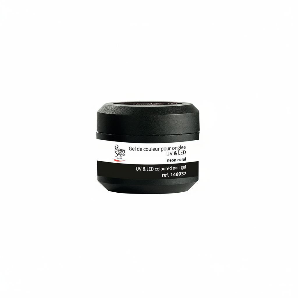 PEGGY SAGE COLORED UV &amp; LED GEL NEON CORAL