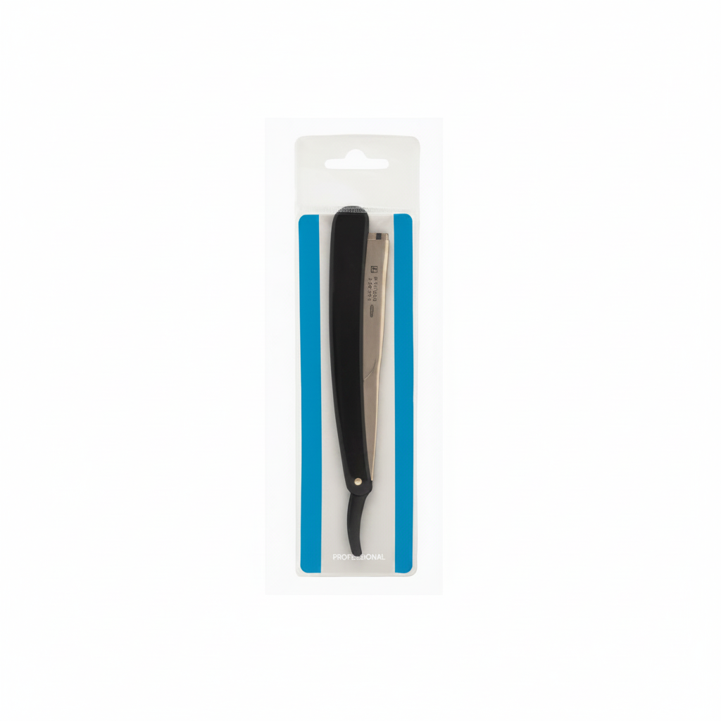 RUSTFRIT STÅL BARBERSKRABER HALVKNIV RUSTFRIT STÅL ES664