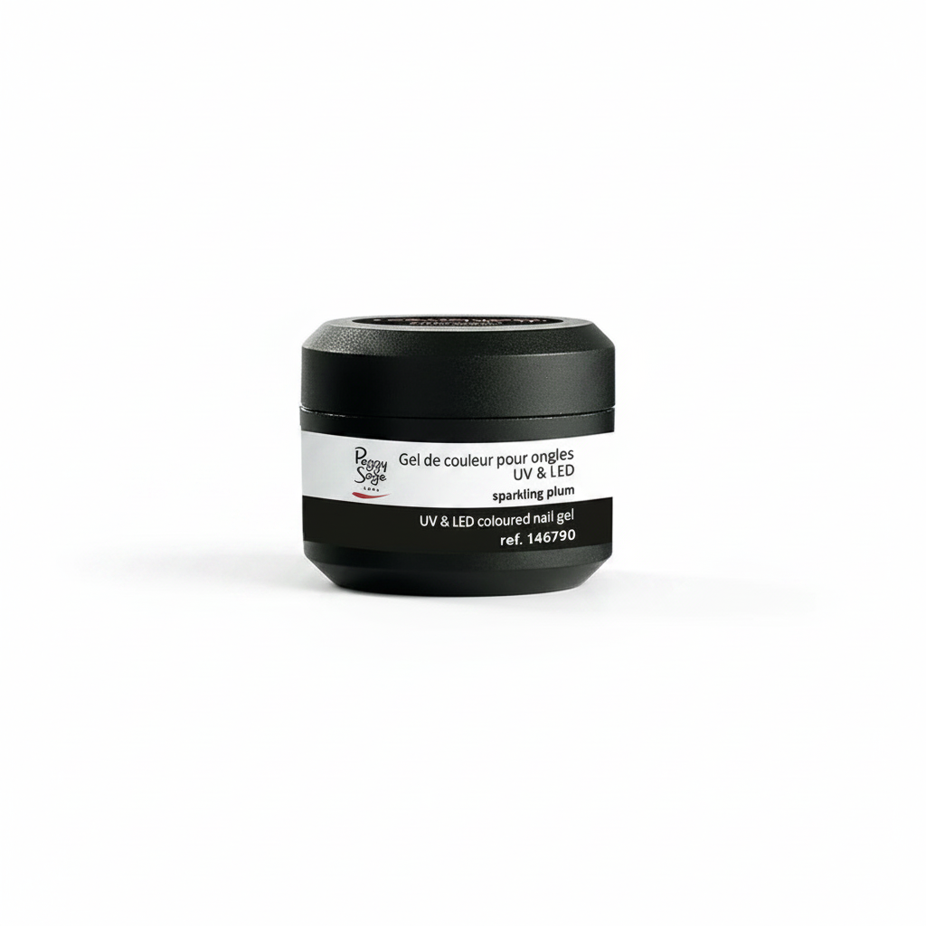 PEGGY SAGE UV &amp; LED GEL SPARKLING PLUM