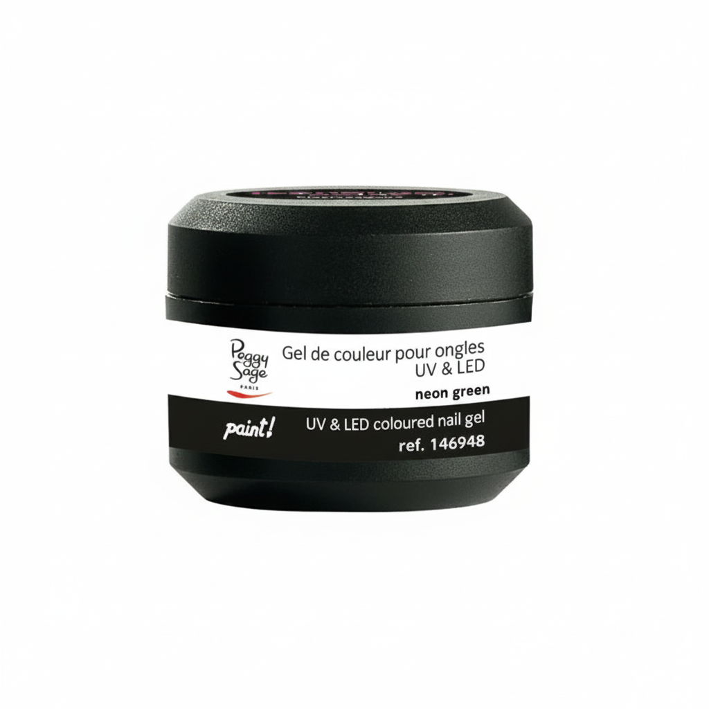PEGGY SAGE UV/LED GELOVÁ BARVA PAINT NEON GREEN 5 GR.