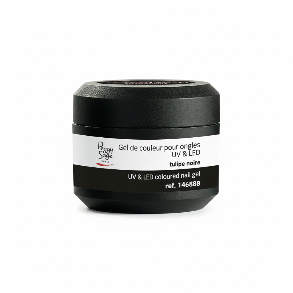 PEGGY SAGE COLORED UV GEL TULIP NOIR