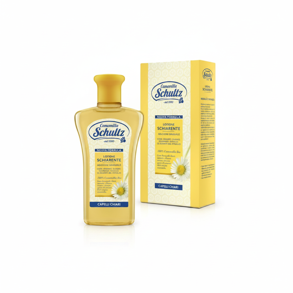 SCHULTZ BĚLÍCÍ LOTION 100% BIO HEŘMÁNEK 200ML