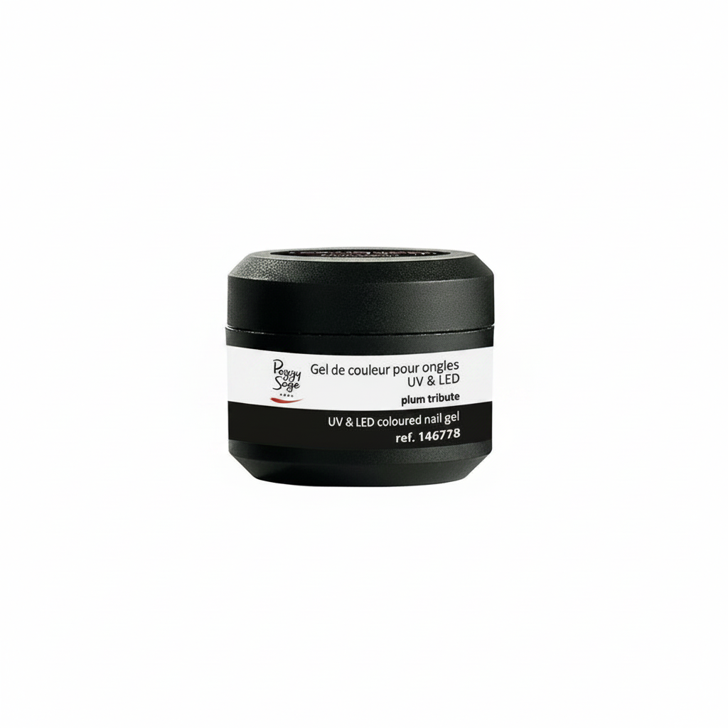 PEGGY SAGE UV GEL BAREVNÝ BARVA PLUM TRIBUTE 5GR