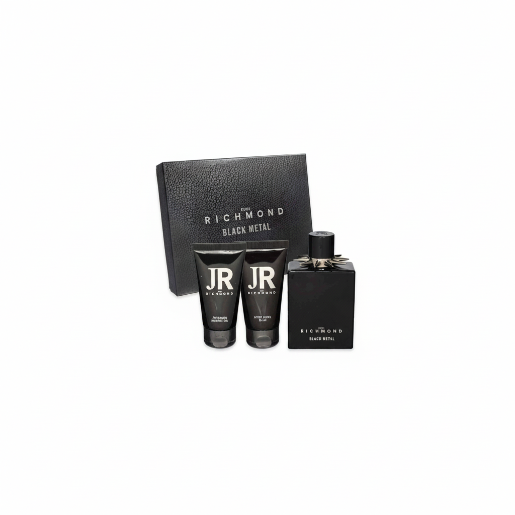 RICHMOND BLACK METAL EDP 100ML + BODY LOTION 50ML + DUSCHGEL 50ML