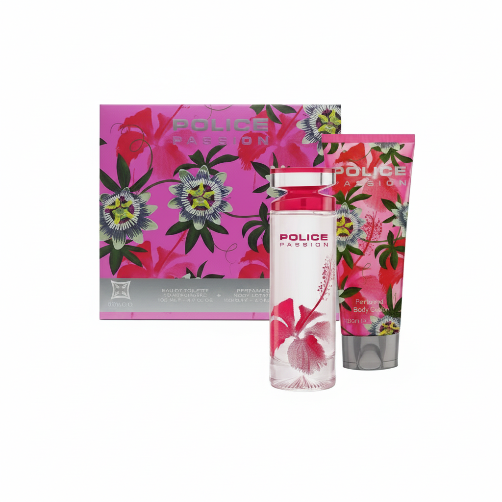 POLICE PASSION WOMAN PRESENTSET EDT 100ML + BODYKRÄM 125ML