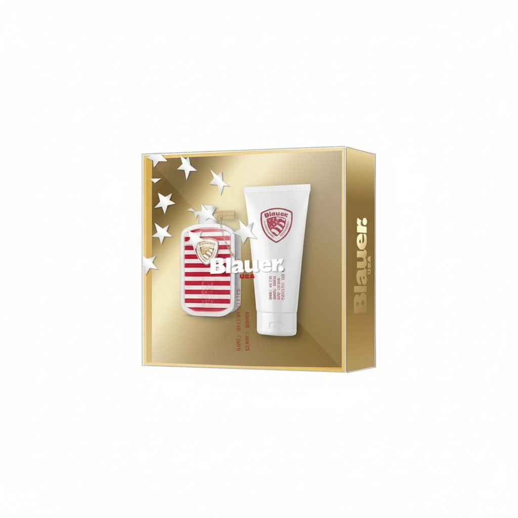 BLAUER STATES SET FOR WOMAN EDT 50ML + BODY LOTION