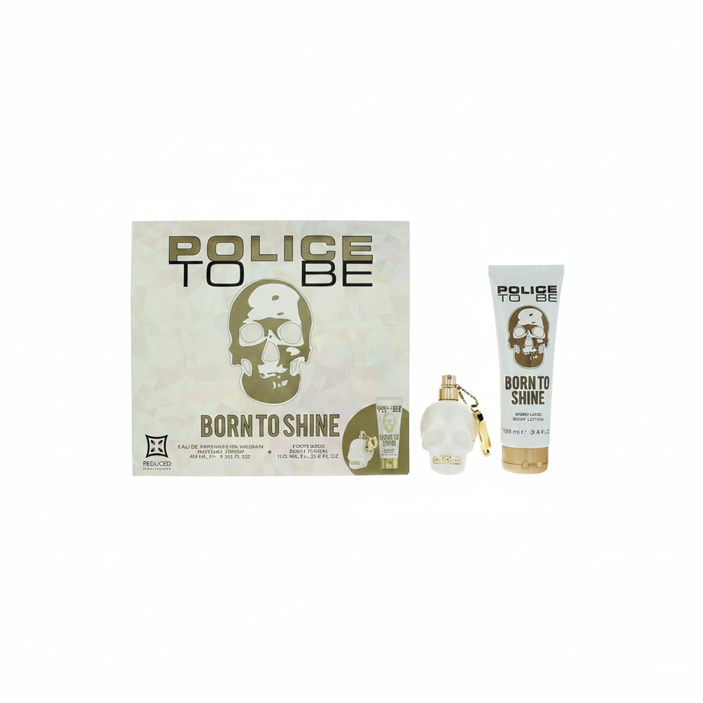 POLICE TO BE BORN TO SHINE EDP 40ML + BODY LOTION 100ML