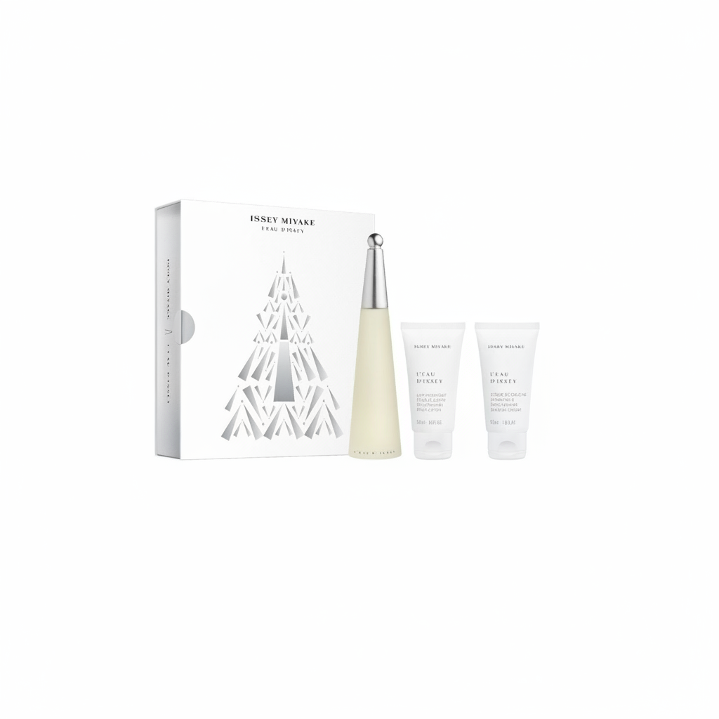 ISSEY MIYAKE L'EAU D'ISSEY ŽENSKI PAKET EDT 50ML + LOSION ZA TIJELO 50ML + KREMA ZA TUŠIRANJE 50ML