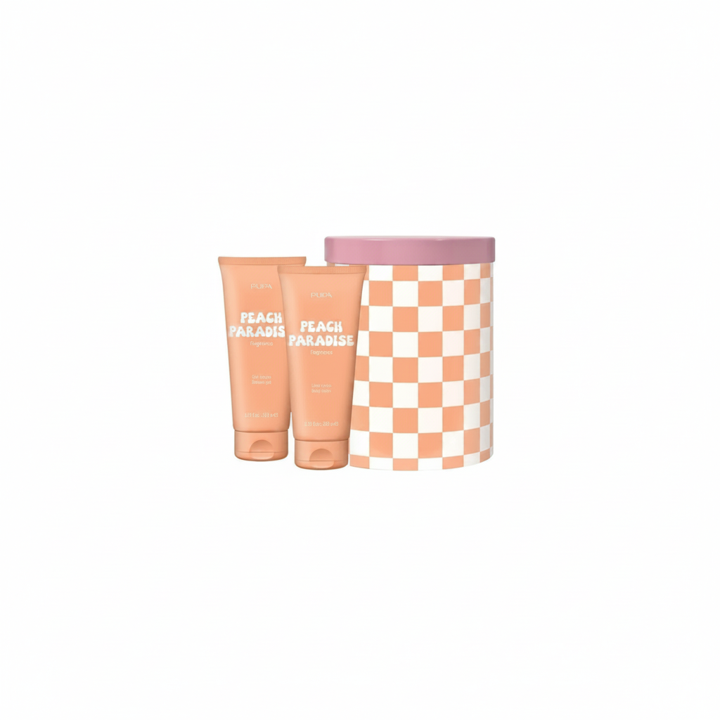 PUPA HAPPY BOX - BODYLOTION PEACH PARADISE 200ML