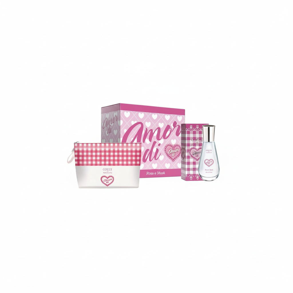 GOCCE SADA AMOR DI ROSA E MUSK EDT 30ML + KOSMETICKÁ TAŠTIČKA