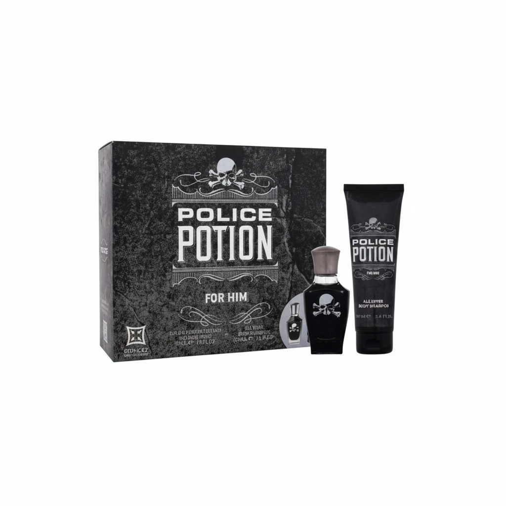 POLICE POTION FOR HIM EDP 30ML + BODY SHAMPOO 100ML
