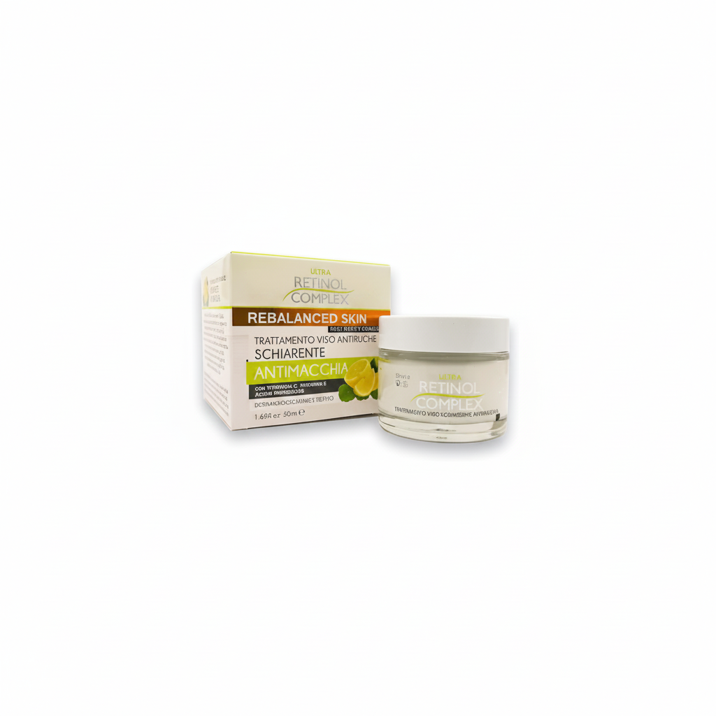RETINOL COMPLEX KREMA ZA LICE PROTIV BORA POSVJETLJUJUĆA PROTIV MRLJA 50ML