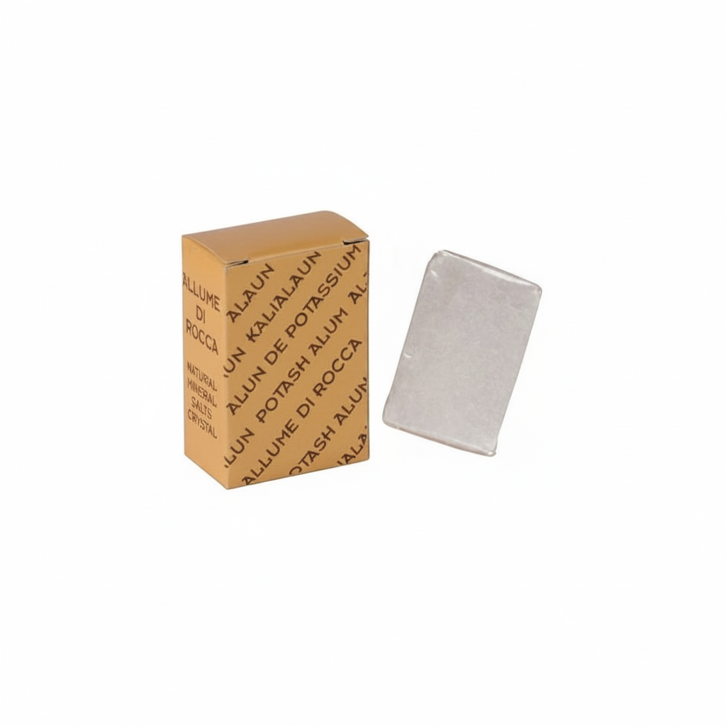 ROCK ALUM OR POTASSIUM SQUARE 90 GR