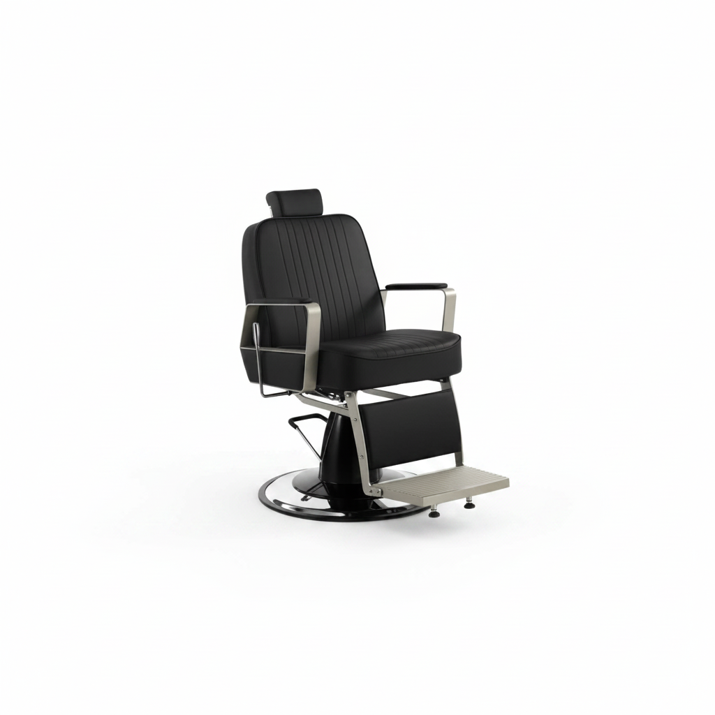 HAIR GRAFFITI BLACK BARBER CHAIR ART. 370.767