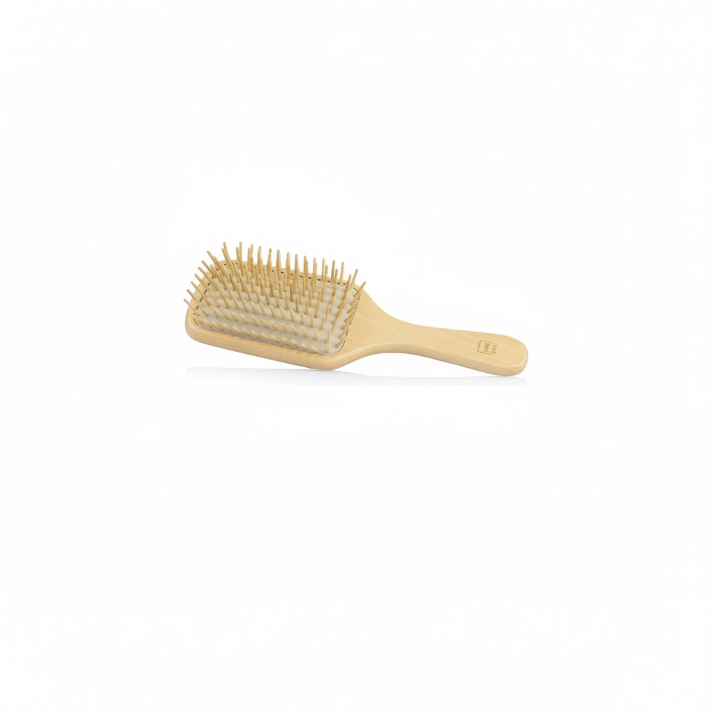 LABOR PLOCHÝ PNEUMATICKÝ KARTÁČ ZE DŘEVA HAIR STYLIST