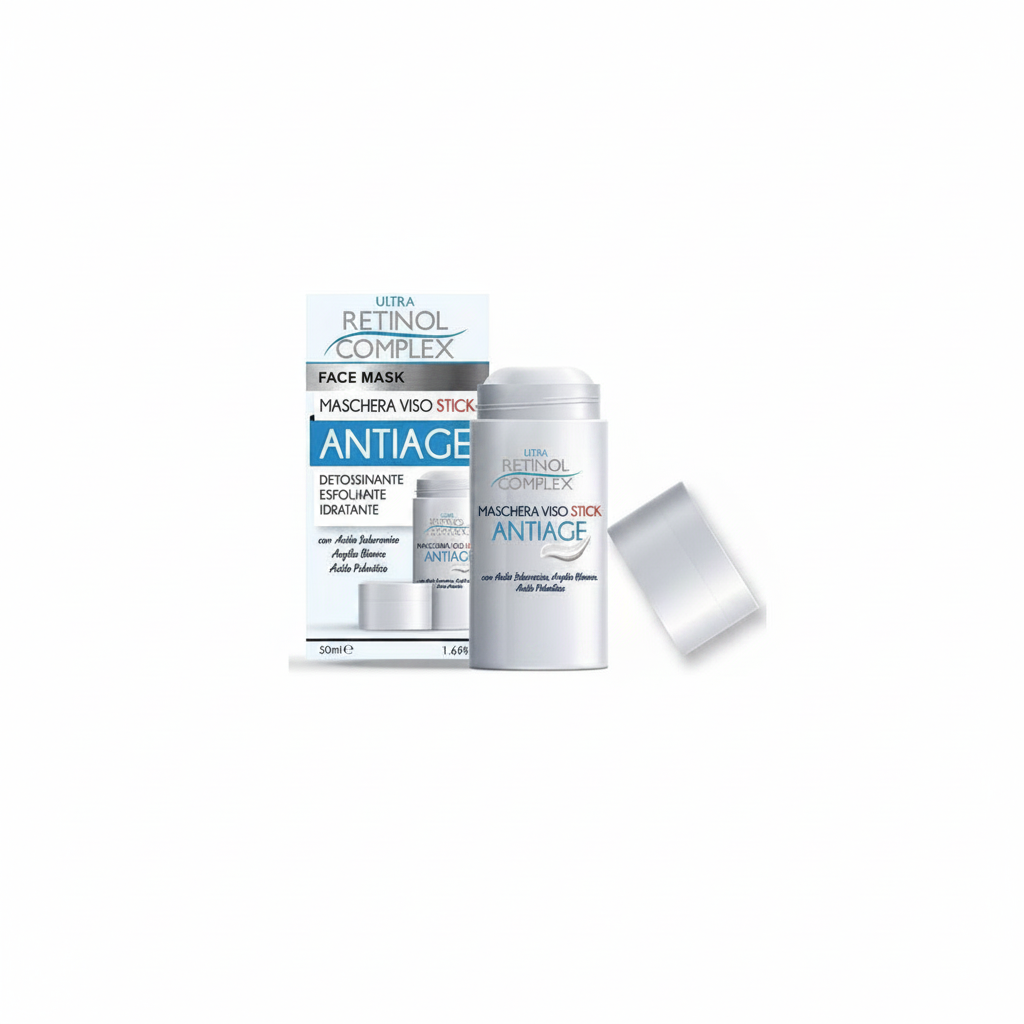 RETINOL COMPLEX ANTI-AGE ANSIKTSMASK EXFOLIERANDE OCH ÅTERFUKTANDE STICK 50ML