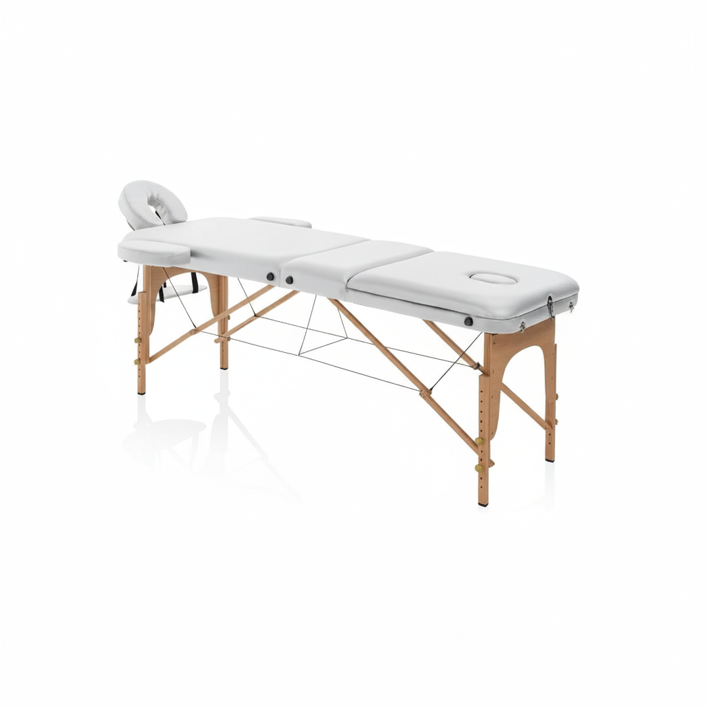 SKLOPNI STOL MASTER CONFORT DRVO BIJELI ART. 350.307