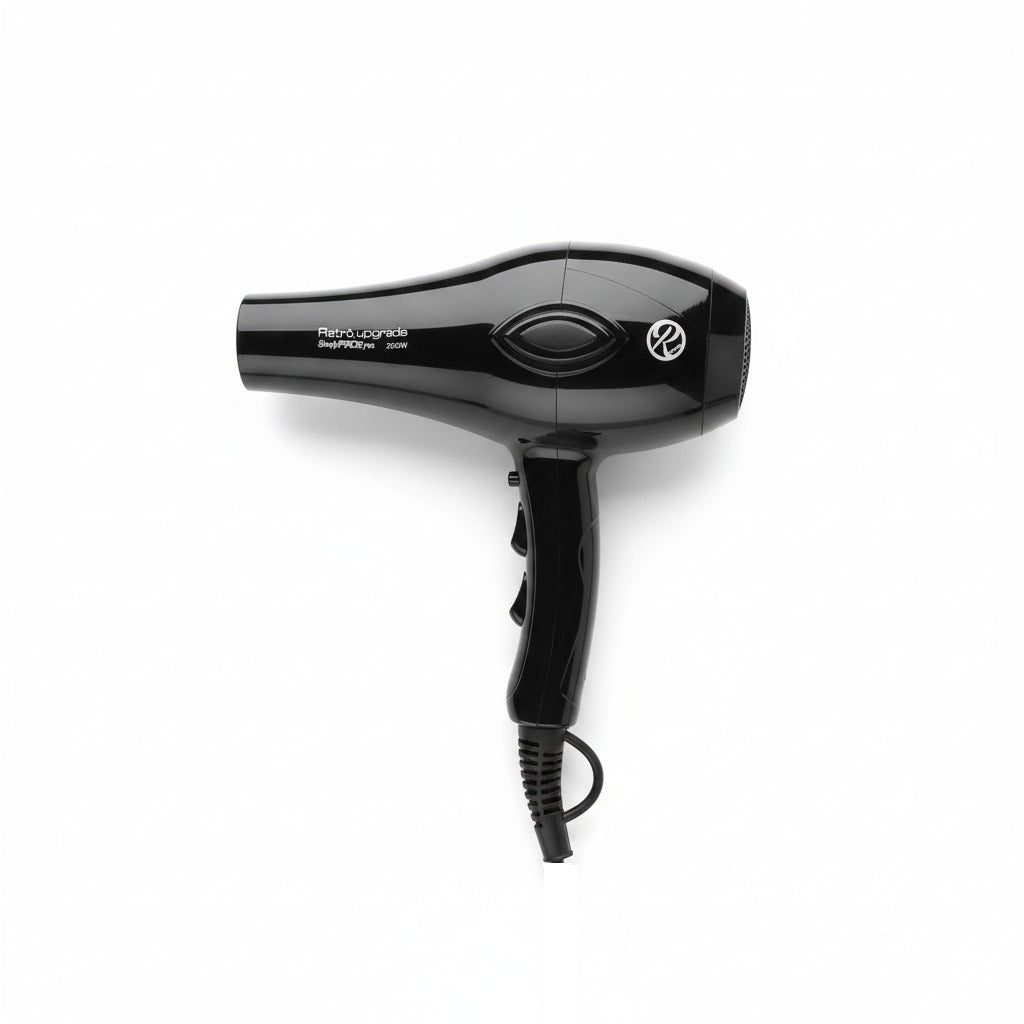 RETRO' HAIR DRYER UP.SIMPLY PRO EYES 2000W BLACK 
